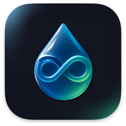 DropLink - Private File Sharing App Logo